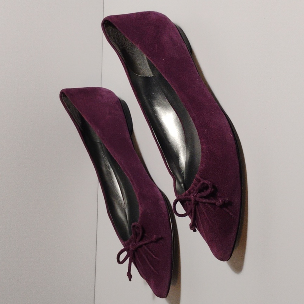 La Fenice Avery Violet Flats- Size 7.5 Orig Box Included - Picture 4 of 10